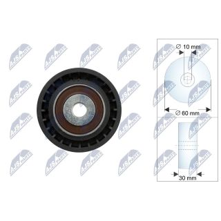 Kreipiantysis skriemulys, paskirstymo diržas NTY RNK-CT-066