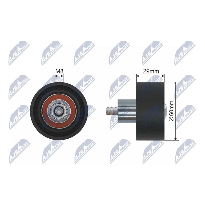 Kreipiantysis skriemulys, paskirstymo diržas NTY RNK-FR-028