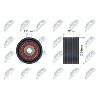 Kreipiantysis skriemulys, paskirstymo diržas NTY RNK-RE-044