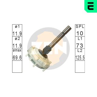 Rem. komplektas, planetinė pavarų dėžė (starteris) ERA ZN12689
