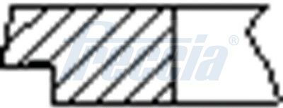 Stūmoklio žiedų komplektas FRECCIA FR10-074000