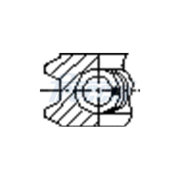 Stūmoklio žiedų komplektas FRECCIA FR10-200740