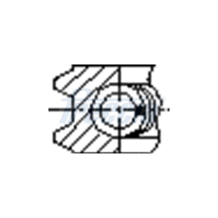 Stūmoklio žiedų komplektas FRECCIA FR10-208900