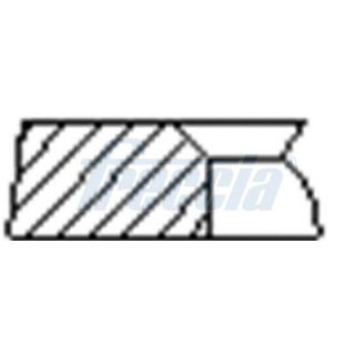 Stūmoklio žiedų komplektas FRECCIA FR10-240200