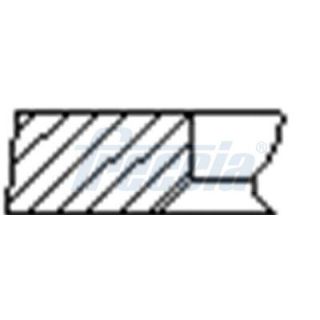 Stūmoklio žiedų komplektas FRECCIA FR10-380900