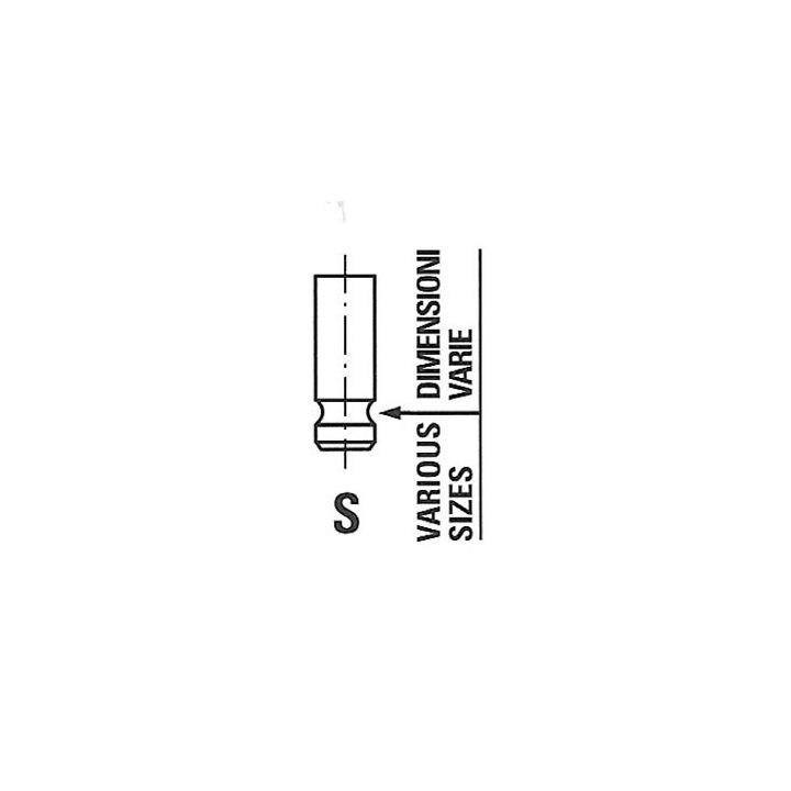 Angos vožtuvas FRECCIA R6552/RCR