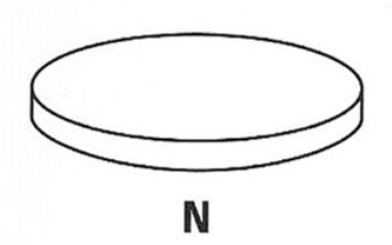 Reguliavimo diskas, vožtuvo tarpas FRECCIA PRV 01-284
