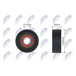 Diržo įtempiklis, V formos rumbuotas diržas NTY RNK-PL-020