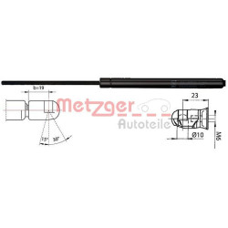 Dujinė spyruoklė, bagažinė METZGER 2110536