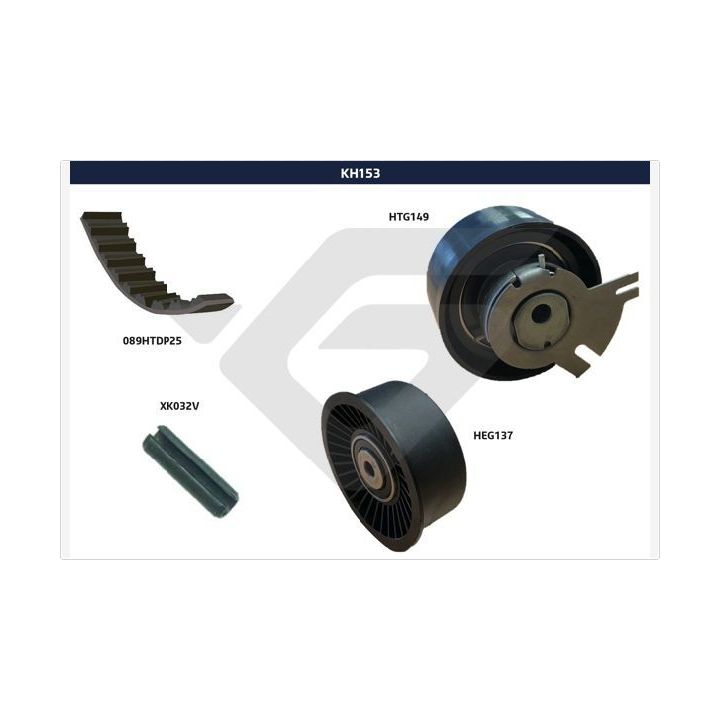 Paskirstymo diržo komplektas HUTCHINSON KH 153