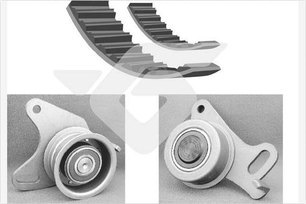 Paskirstymo diržo komplektas HUTCHINSON KH 195