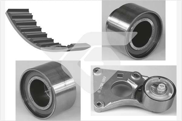 Paskirstymo diržo komplektas HUTCHINSON KH 350