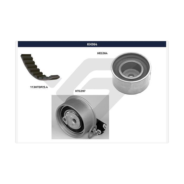 Paskirstymo diržo komplektas HUTCHINSON KH 364