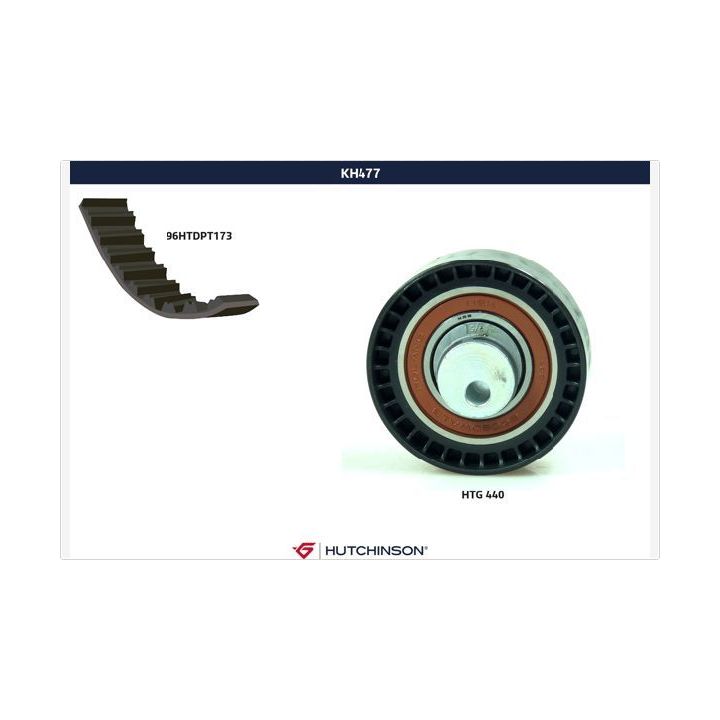 Paskirstymo diržo komplektas HUTCHINSON KH 477