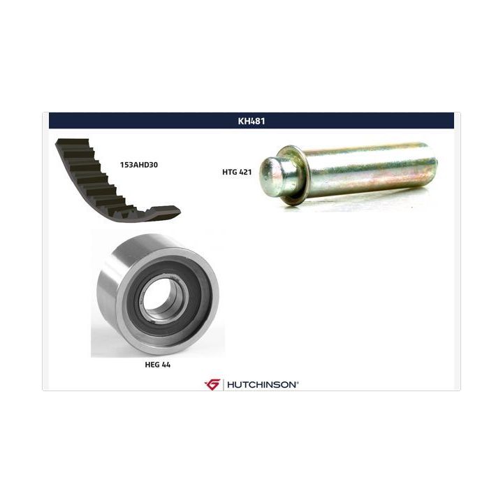 Paskirstymo diržo komplektas HUTCHINSON KH 481