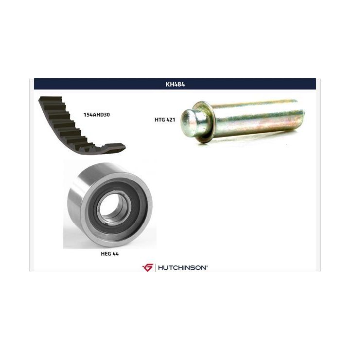 Paskirstymo diržo komplektas HUTCHINSON KH 484