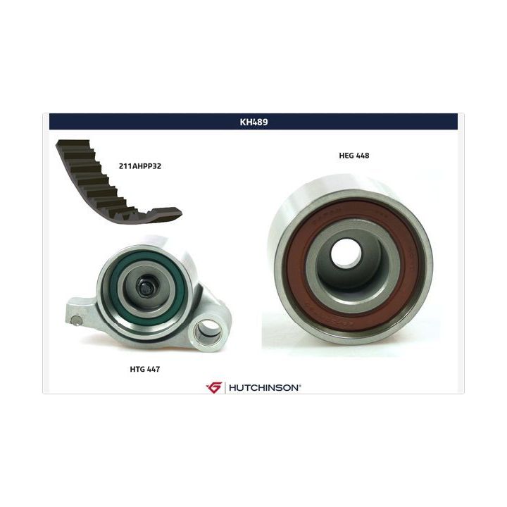 Paskirstymo diržo komplektas HUTCHINSON KH 489