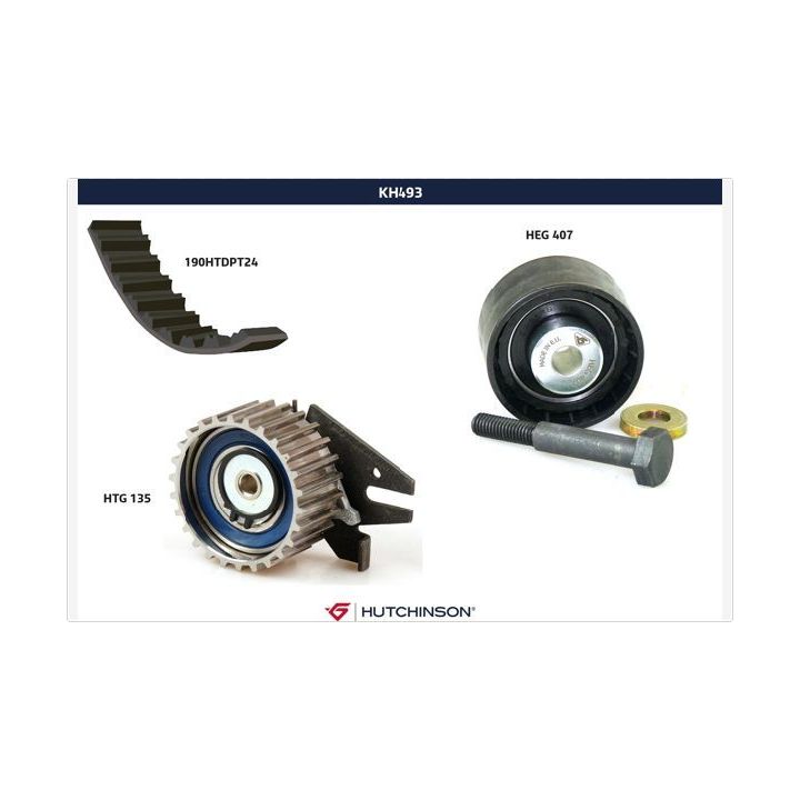 Paskirstymo diržo komplektas HUTCHINSON KH 493
