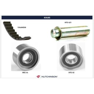 Paskirstymo diržo komplektas HUTCHINSON KH 495