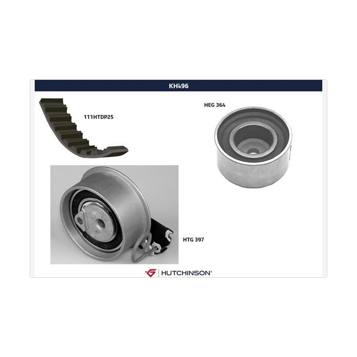 Paskirstymo diržo komplektas HUTCHINSON KH 496