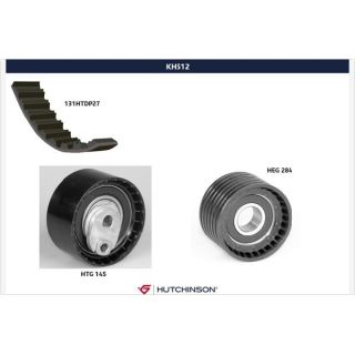 Paskirstymo diržo komplektas HUTCHINSON KH 512