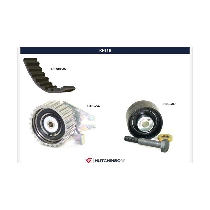 Paskirstymo diržo komplektas HUTCHINSON KH 516