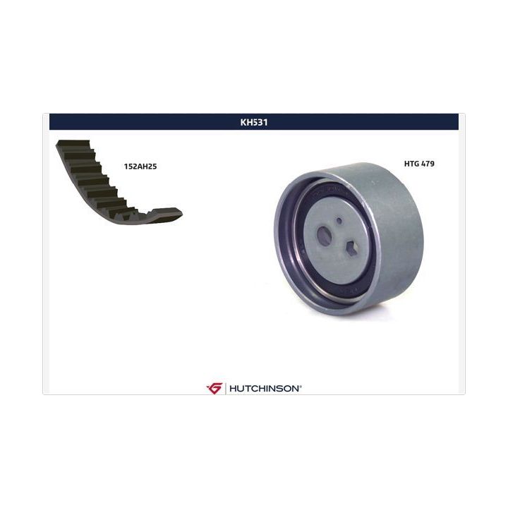 Paskirstymo diržo komplektas HUTCHINSON KH 531