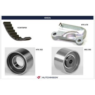 Paskirstymo diržo komplektas HUTCHINSON KH 534