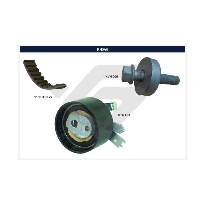 Paskirstymo diržo komplektas HUTCHINSON KH 546