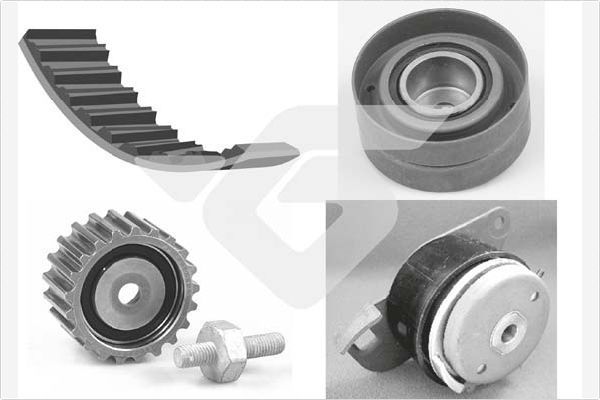 Paskirstymo diržo komplektas HUTCHINSON KH 56