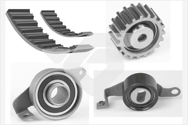 Paskirstymo diržo komplektas HUTCHINSON KH 64