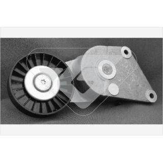 įtempiklio skriemulys, V formos rumbuotas diržas HUTCHINSON T0201