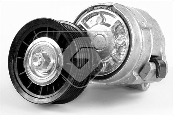 įtempiklio skriemulys, V formos rumbuotas diržas HUTCHINSON T0358