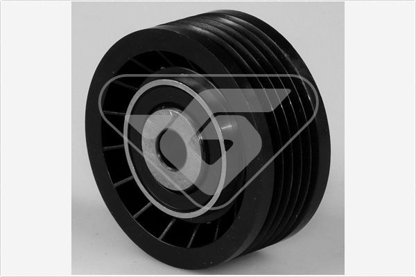 įtempiklio skriemulys, V formos rumbuotas diržas HUTCHINSON T0376