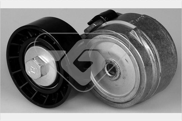 įtempiklio skriemulys, V formos rumbuotas diržas HUTCHINSON T0429