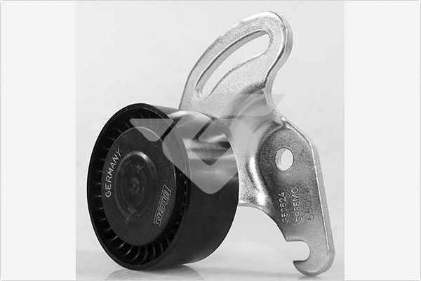 įtempiklio skriemulys, V formos rumbuotas diržas HUTCHINSON T0474