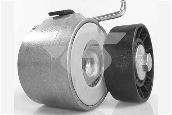 įtempiklio skriemulys, V formos rumbuotas diržas HUTCHINSON T0655