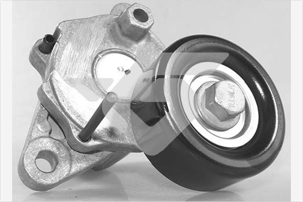 įtempiklio skriemulys, V formos rumbuotas diržas HUTCHINSON T0689