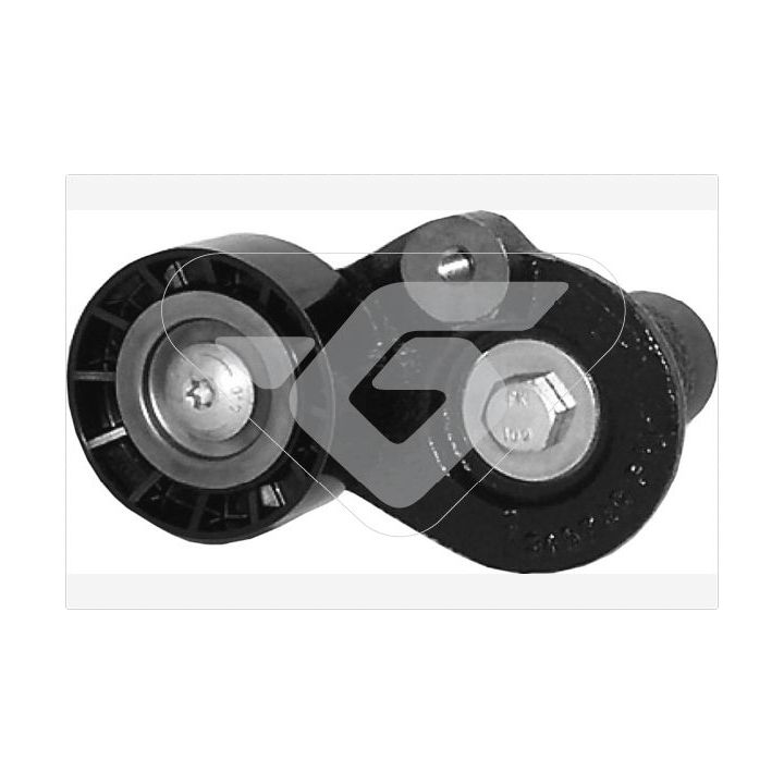 įtempiklio skriemulys, V formos rumbuotas diržas HUTCHINSON T1003