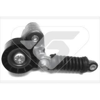 įtempiklio skriemulys, V formos rumbuotas diržas HUTCHINSON T2048