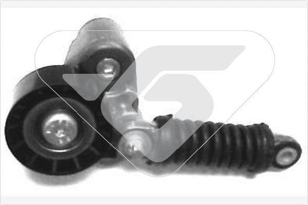 įtempiklio skriemulys, V formos rumbuotas diržas HUTCHINSON T2048