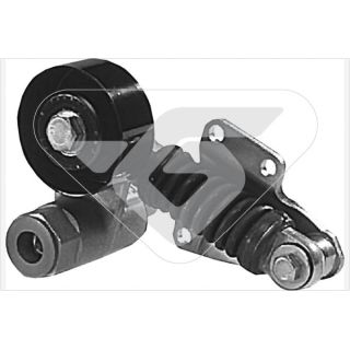 įtempiklio skriemulys, V formos rumbuotas diržas HUTCHINSON T6008