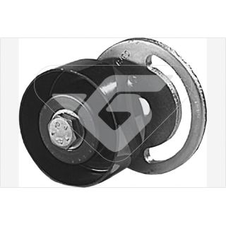 įtempiklio skriemulys, V formos rumbuotas diržas HUTCHINSON T6023