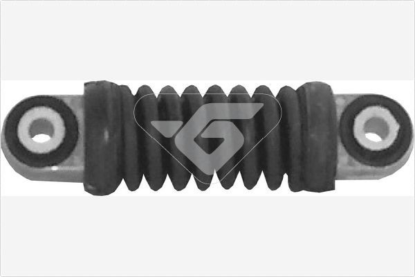 įtempiklio skriemulys, V formos rumbuotas diržas HUTCHINSON TS1100