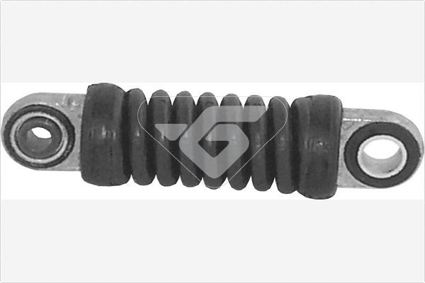 įtempiklio skriemulys, V formos rumbuotas diržas HUTCHINSON TS1407