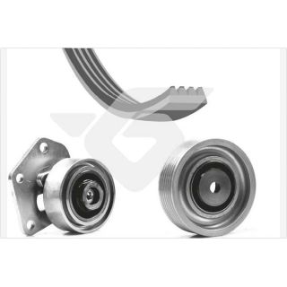 V formos rumbuotas diržas, komplektas HUTCHINSON KHV 08