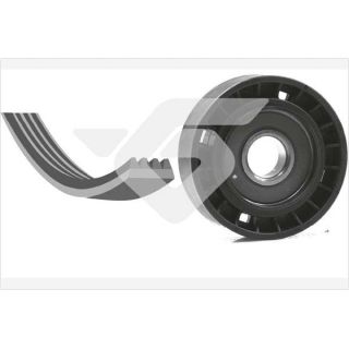 V formos rumbuotas diržas, komplektas HUTCHINSON KHV 102