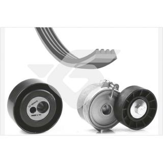 V formos rumbuotas diržas, komplektas HUTCHINSON KHV 126