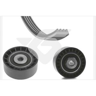 V formos rumbuotas diržas, komplektas HUTCHINSON KHV 154