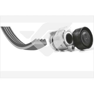 V formos rumbuotas diržas, komplektas HUTCHINSON KHV 160